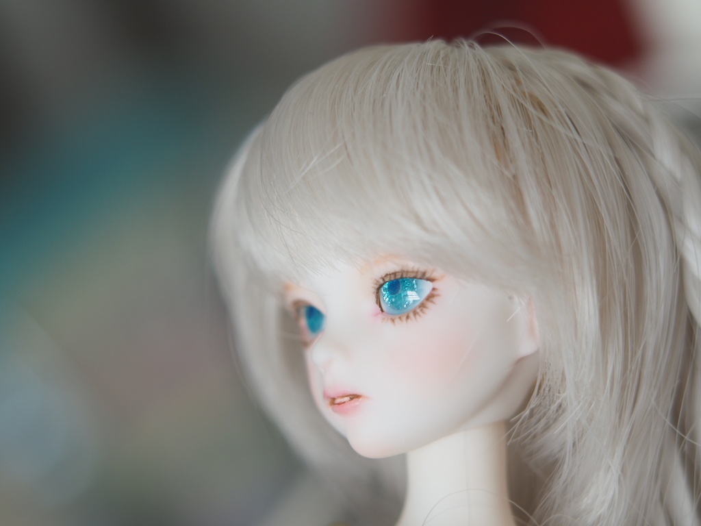 8mm/5.5mm ブルーグリーン系水彩タイプ 七宝グラスアイ 七宝焼きドールアイ