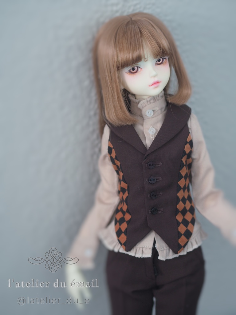 15mm/9mm カッパータイプ 極淡青紫 七宝グラスアイ 七宝焼きドールアイ