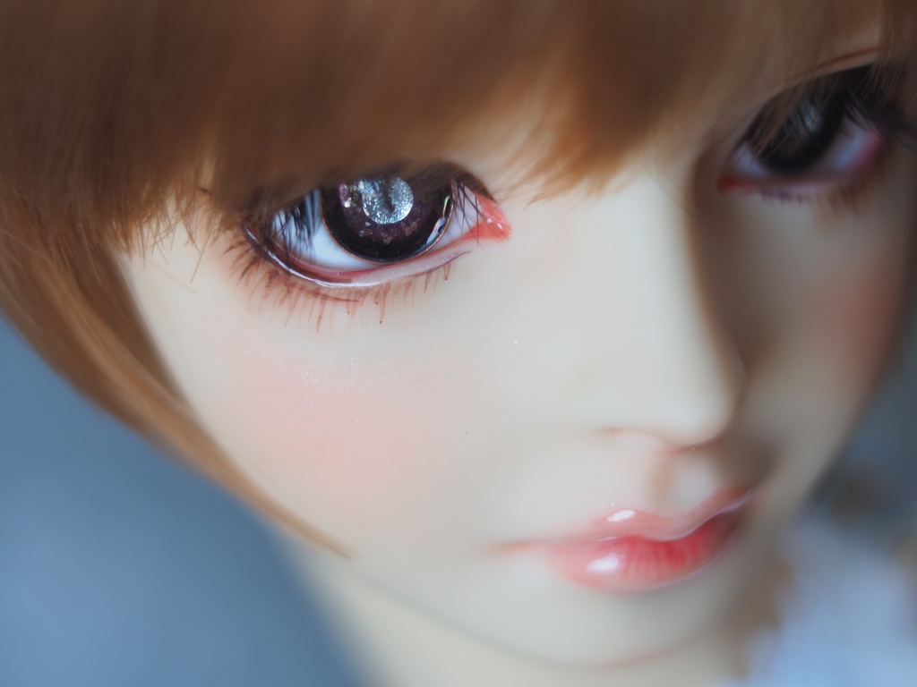 【2色】18mm/9mm 瞳孔銀箔+雲母入りカッパータイプ 七宝グラスアイ 七宝焼きドールアイ