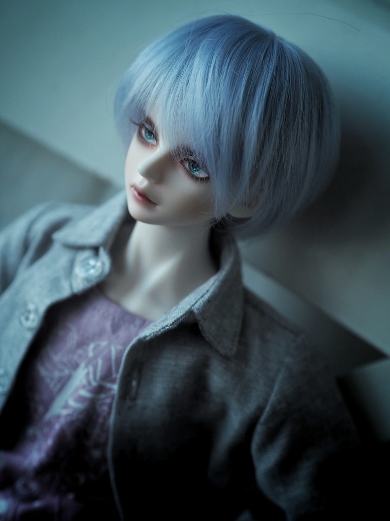 12mm/5.5mm 小虹彩ブルー×グリーンジェムタイプ 七宝グラスアイ 七宝焼きドールアイ