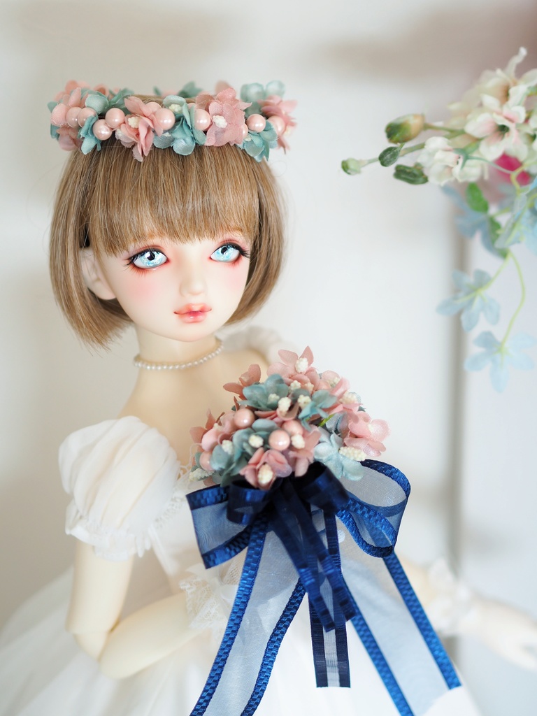 18mm/9mm 水色系水彩タイプ 七宝グラスアイ
