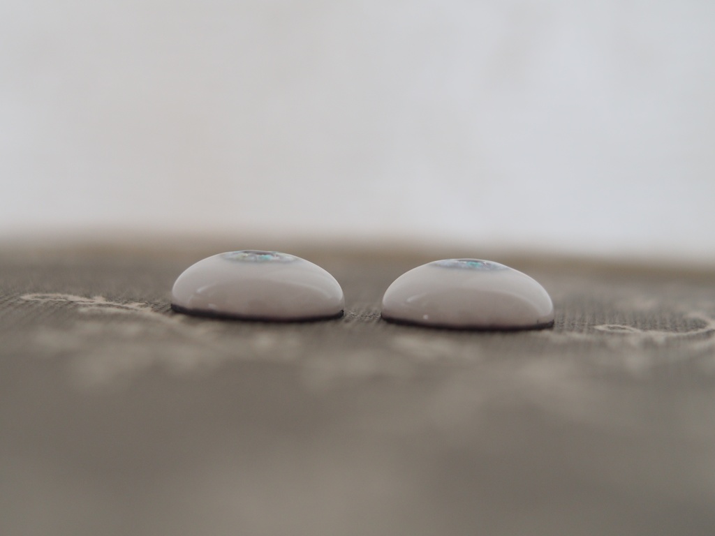 18mm/9mm 紫系水彩タイプ 七宝グラスアイ