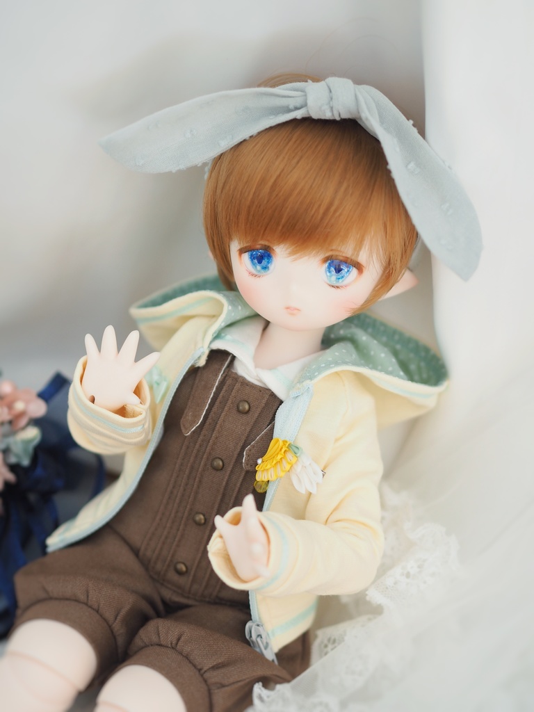 20mm/11.5-10.5mm kumako用ブルー系 水彩タイプ 七宝グラスアイ