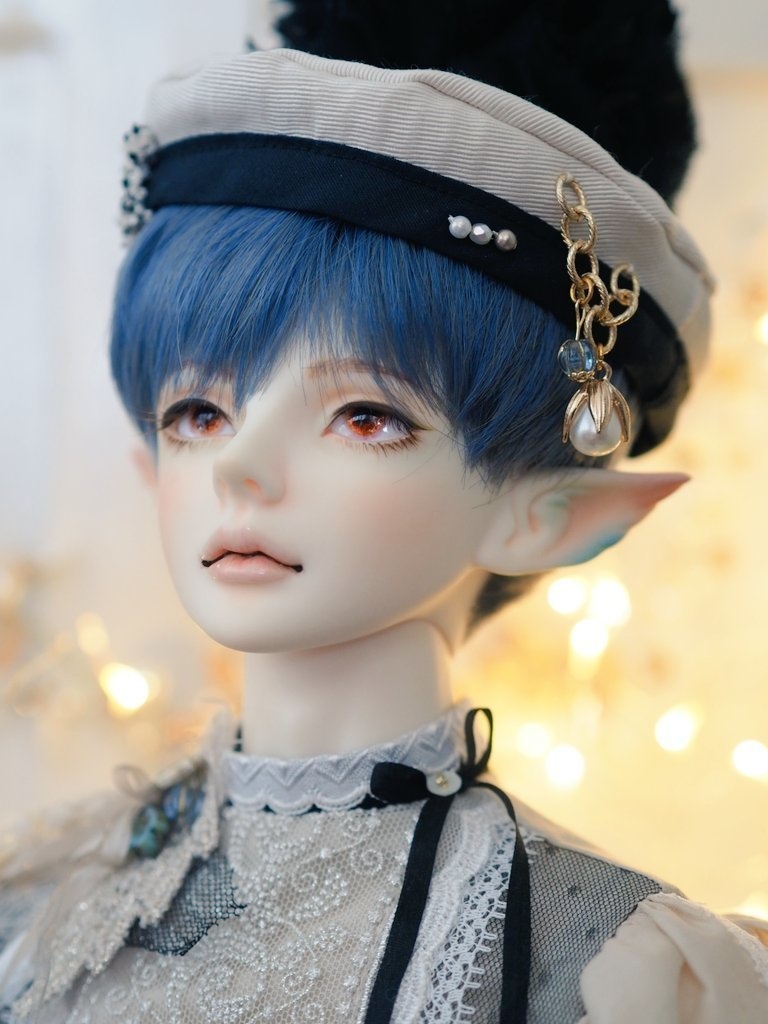 【B品】15mm/8mm 橙色 水彩タイプ 七宝グラスアイ