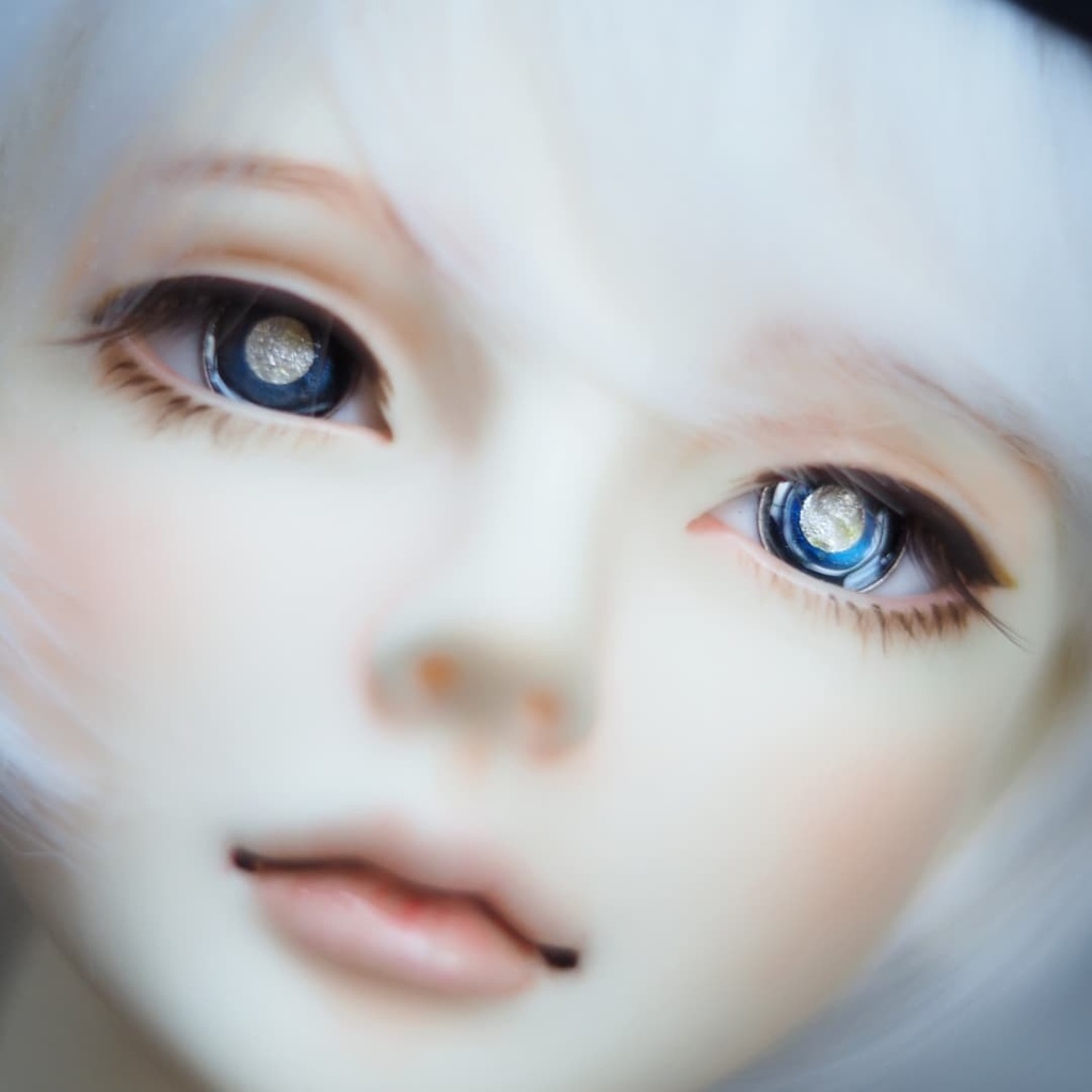 15mm/8mm 中秋の名月 カッパータイプ 七宝グラスアイ
