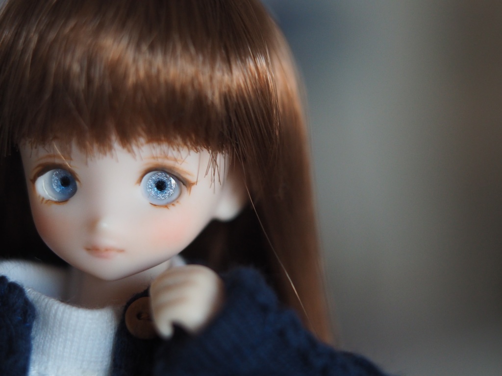 8mm/4.5mm 淡青紫水彩タイプ 七宝グラスアイ
