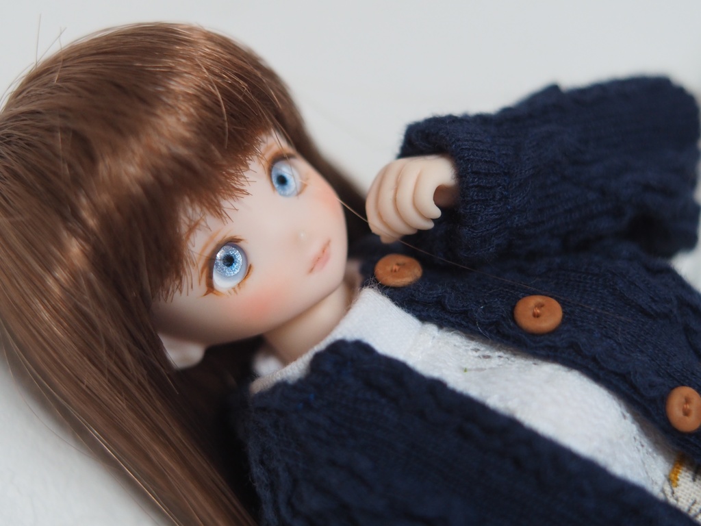 8mm/4.5mm 淡青紫水彩タイプ 七宝グラスアイ