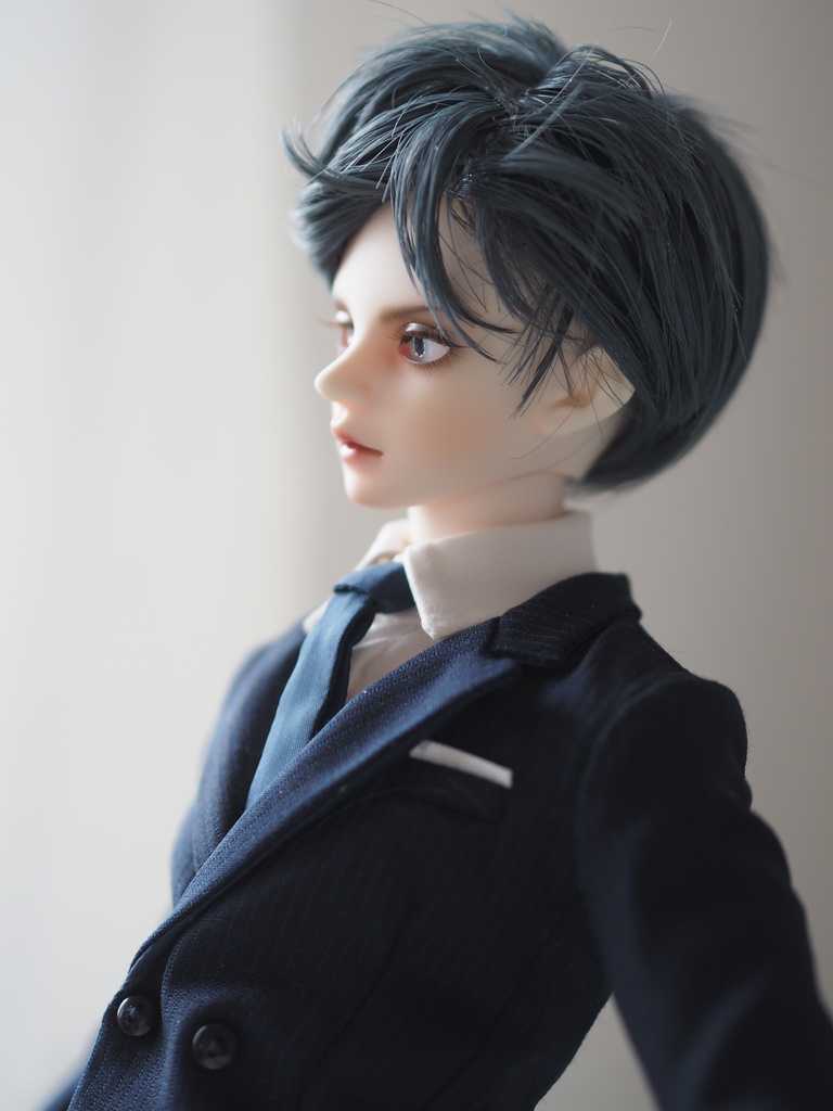 13mm/5mm 小虹彩青系ジェム+水彩タイプ 七宝グラスアイ