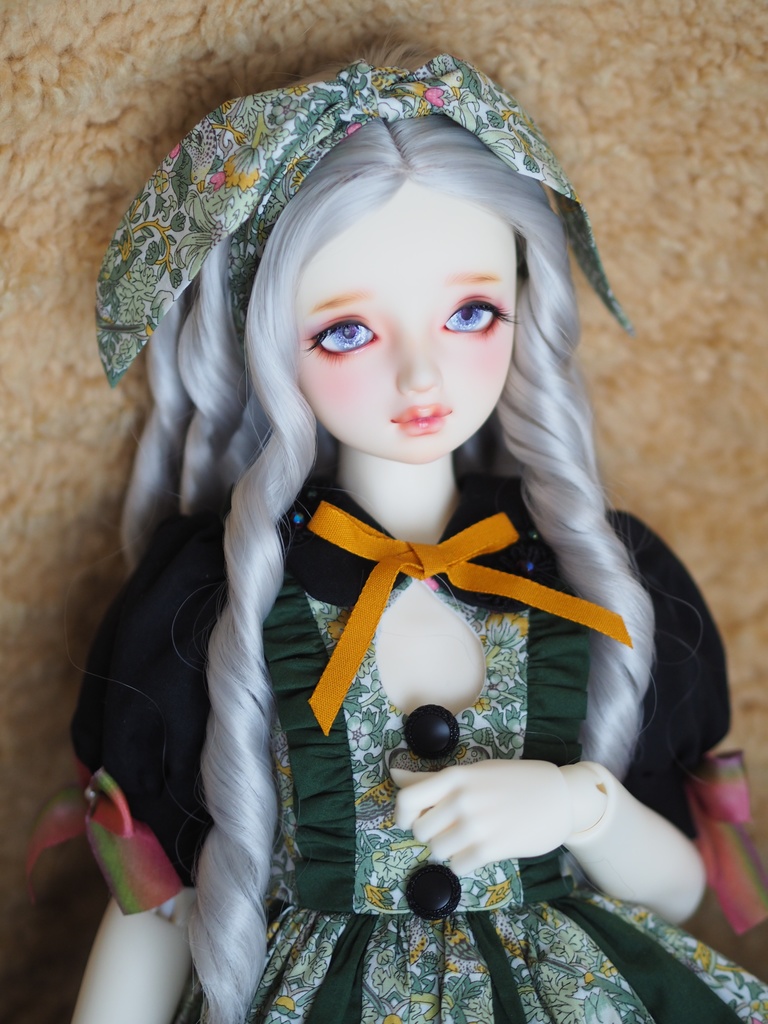 18mm/9.5mm 紫系グラデーション水彩タイプ 七宝グラスアイ