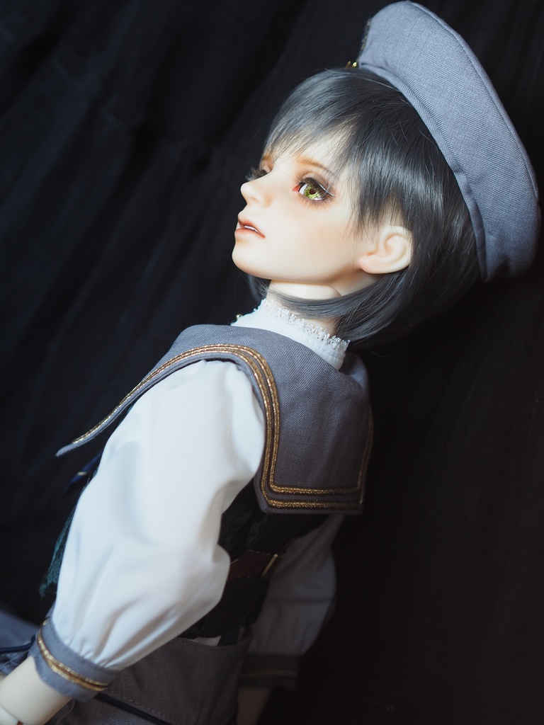 18mm/8mm オリーブグリーン系水彩タイプ 七宝グラスアイ