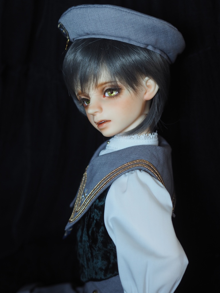 18mm/8mm オリーブグリーン系水彩タイプ 七宝グラスアイ