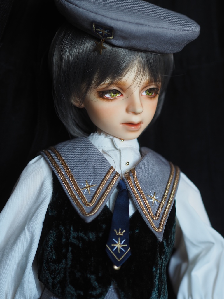 18mm/8mm オリーブグリーン系水彩タイプ 七宝グラスアイ