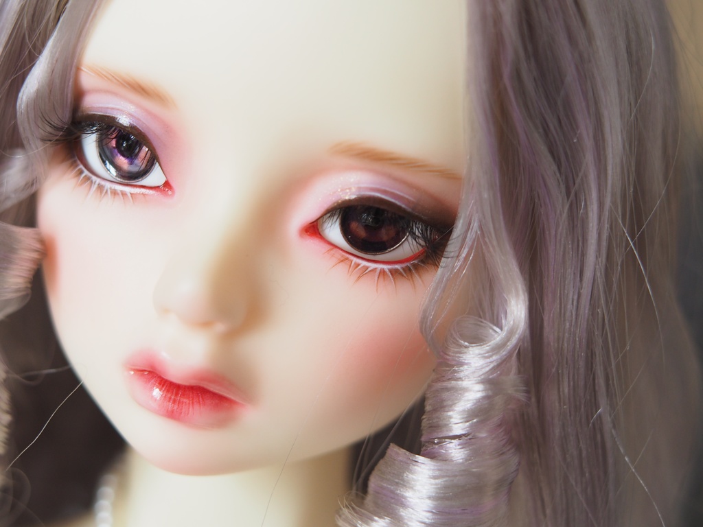 18mm/9mm 紫系カッパータイプ 七宝グラスアイ