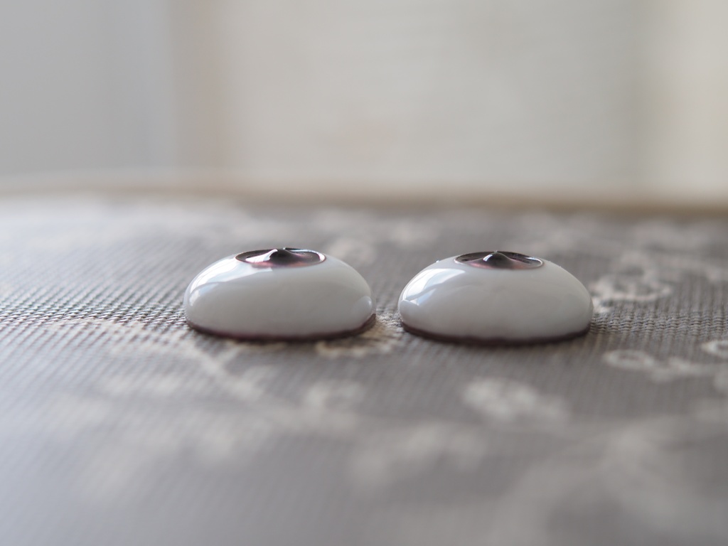 18mm/9mm 紫系カッパータイプ 七宝グラスアイ