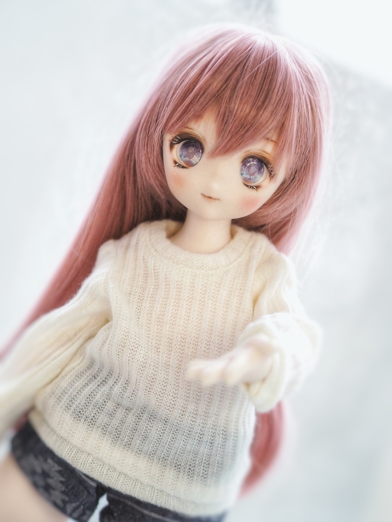 18mm/12-11mm アニメ風パステルカラー水彩タイプ 七宝グラスアイ