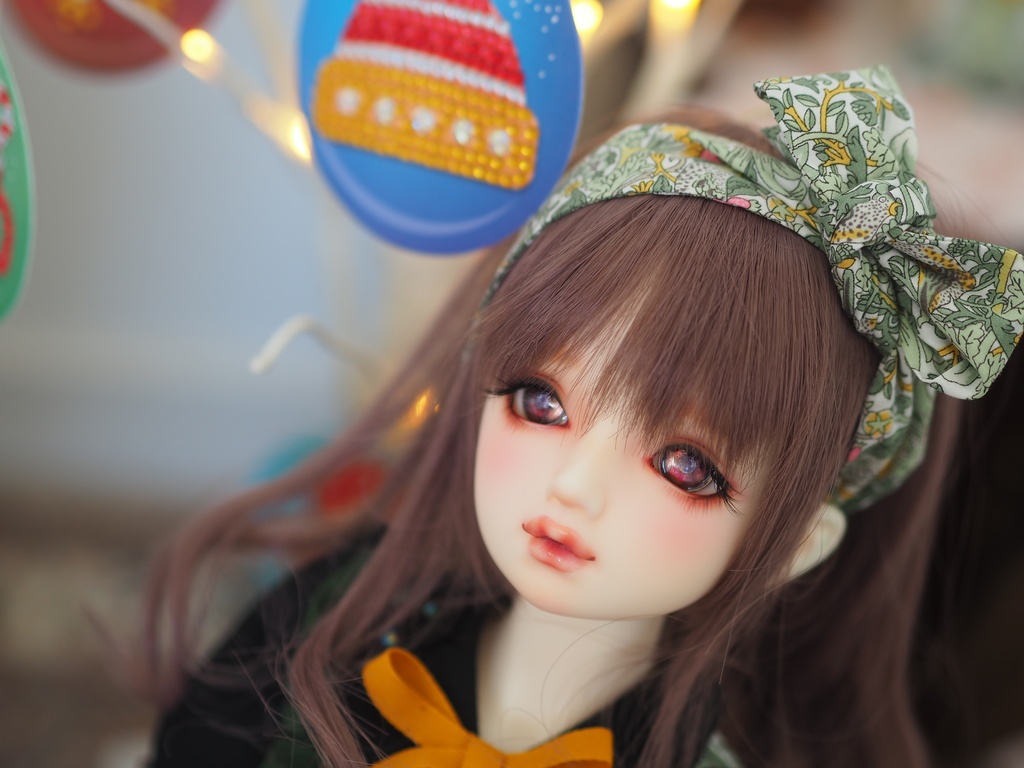 18mm/10.5mm ピンク×パープル カッパータイプ 七宝グラスアイ