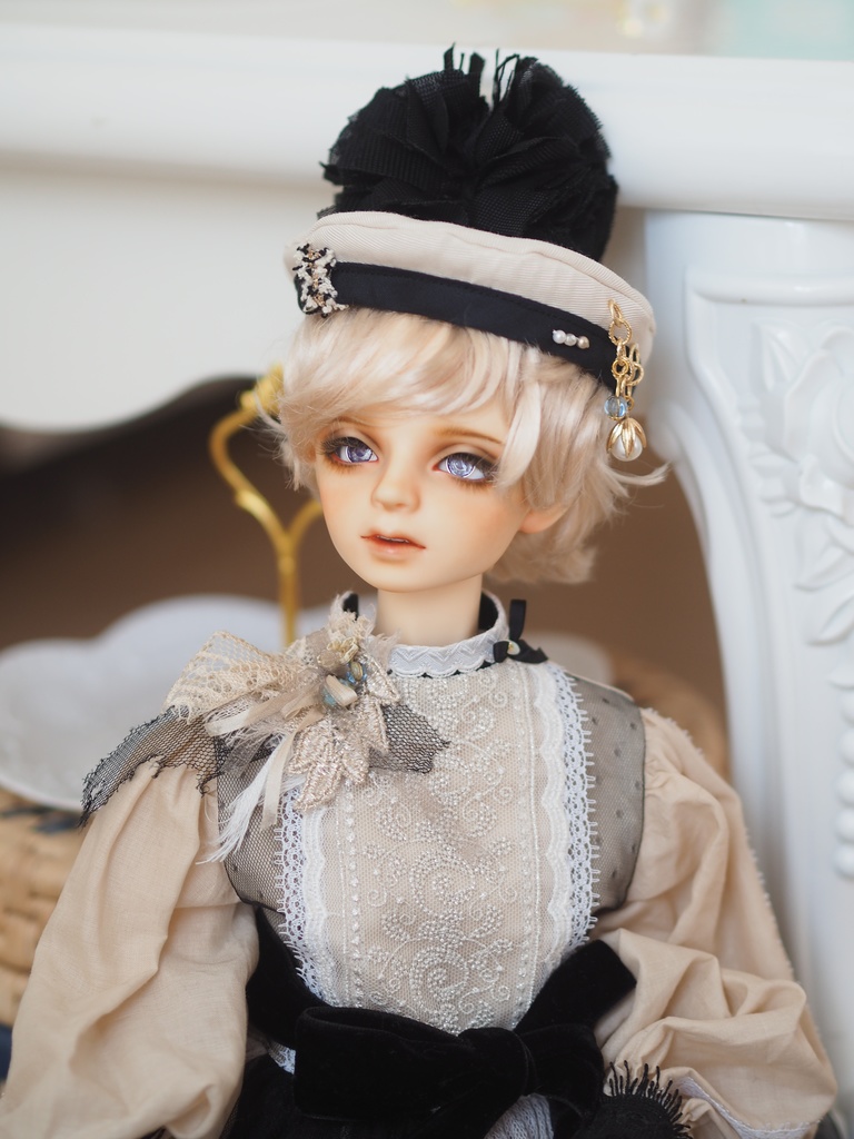 【3サイズ】14mm 16mm パープルグラデーション ジェムタイプ 七宝グラスアイ