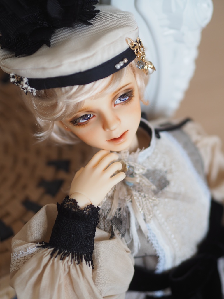 【3サイズ】14mm 16mm パープルグラデーション ジェムタイプ 七宝グラスアイ