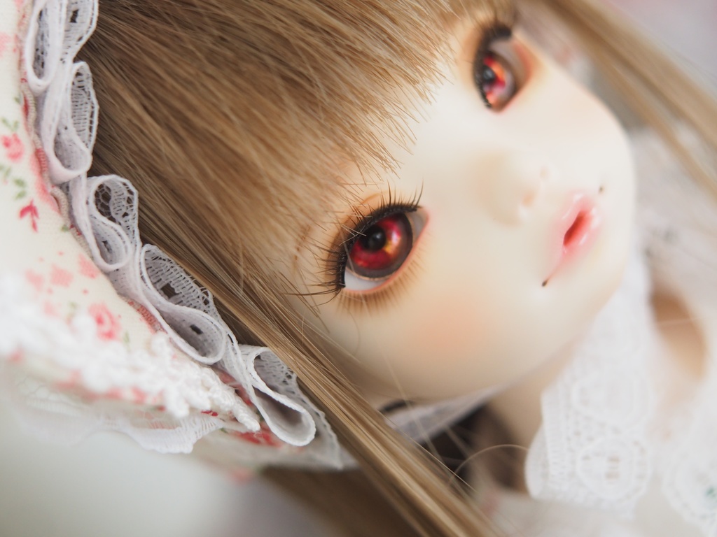 14mm/8mm 赤×黄 カッパータイプ 七宝グラスアイ