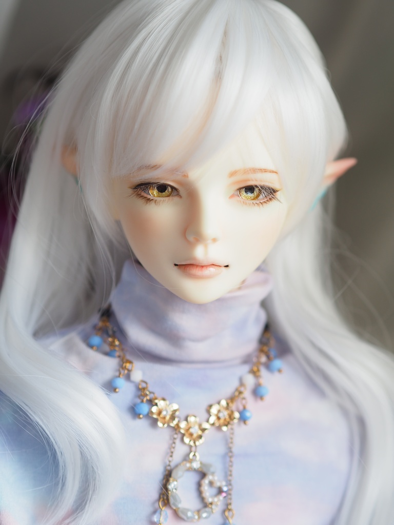 16mm/8mm ブラウン×ゴールド ジェムタイプ 七宝グラスアイ