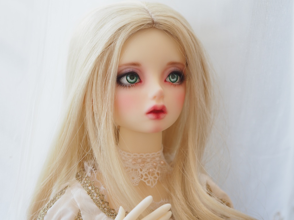 16mm/8.5mm グリーン系 ジェムタイプ 七宝グラスアイ