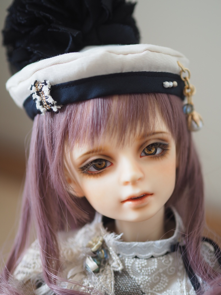 18mm/8mm 小虹彩金茶系 カッパータイプ 七宝グラスアイ