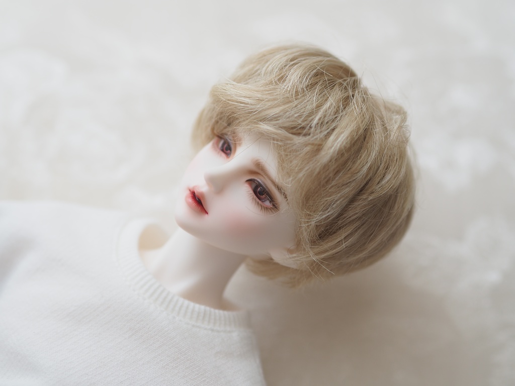 14mm/6mm 赤紫系カッパータイプ 七宝グラスアイ