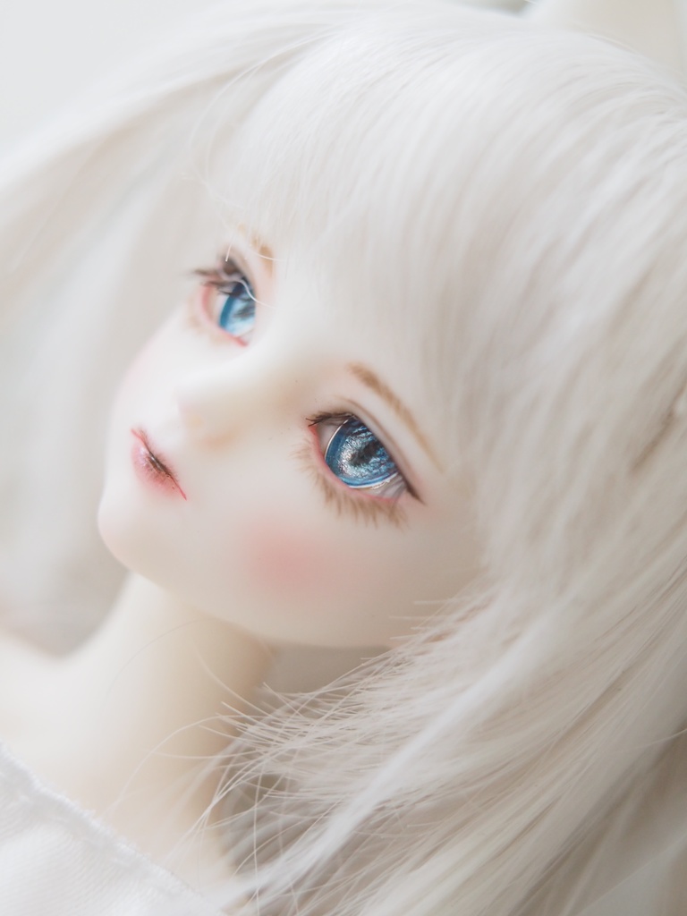 9mm/5-4mm ブルー系猫目 ジェムタイプ 七宝グラスアイ