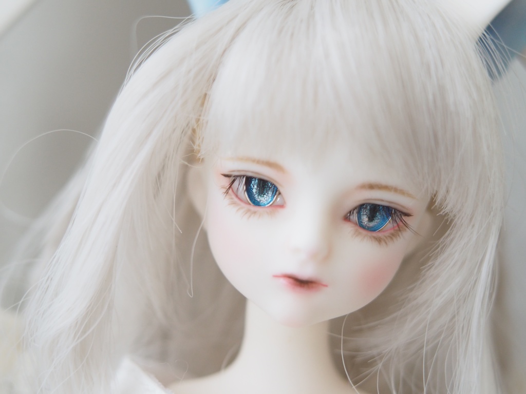 9mm/5-4mm ブルー系猫目 ジェムタイプ 七宝グラスアイ