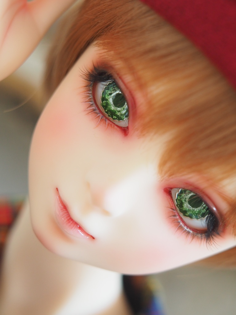 18mm/9mm グリーン系 より線ジェムタイプ 七宝グラスアイ