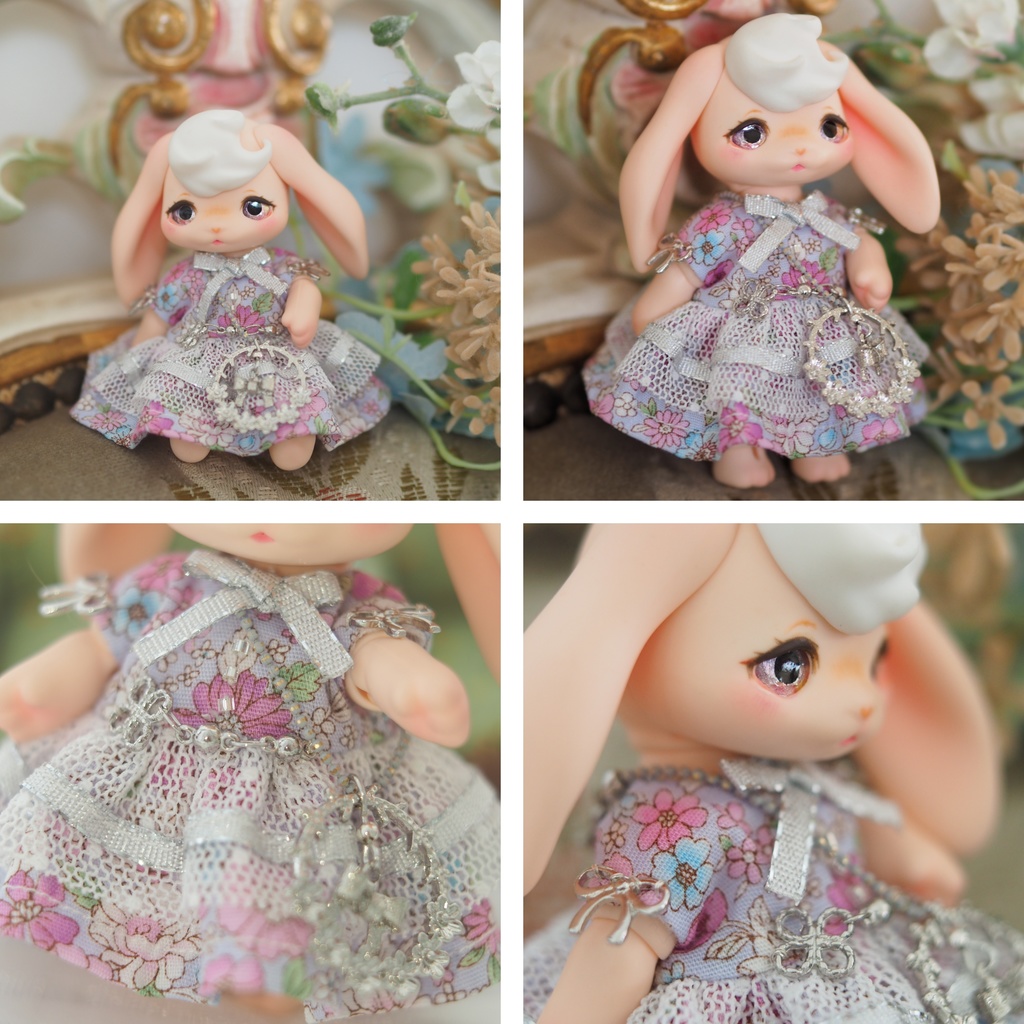 cocoriang ハニーベア リボンいっぱいお花畑のドレス