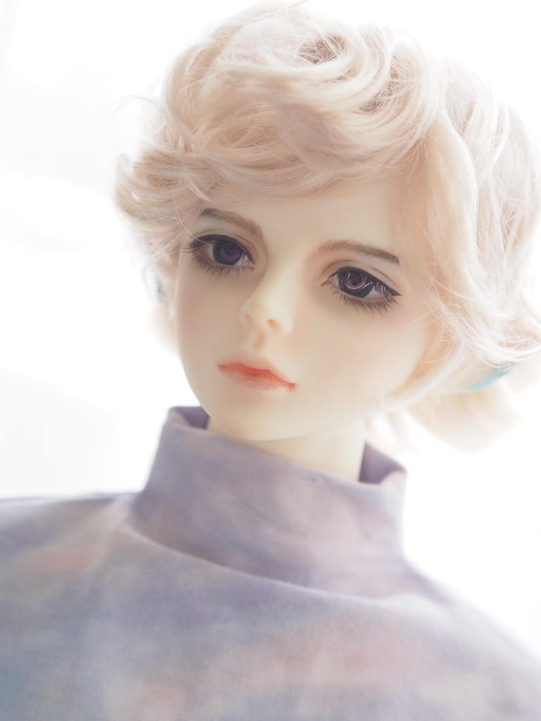 18mm/7mm 小虹彩紫カッパータイプ 七宝グラスアイ