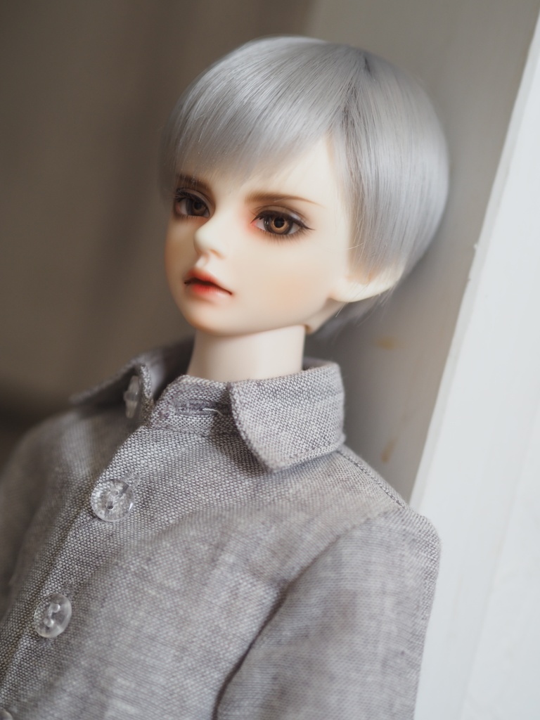 14mm/6mm 茶色カッパータイプ 七宝グラスアイ