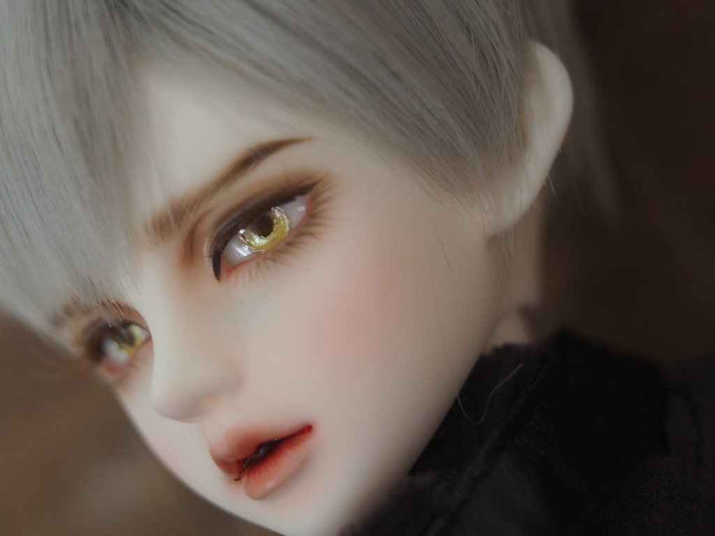 13mm/5mm 小虹彩ベージュ×イエローより線ジェムタイプ 七宝グラスアイ