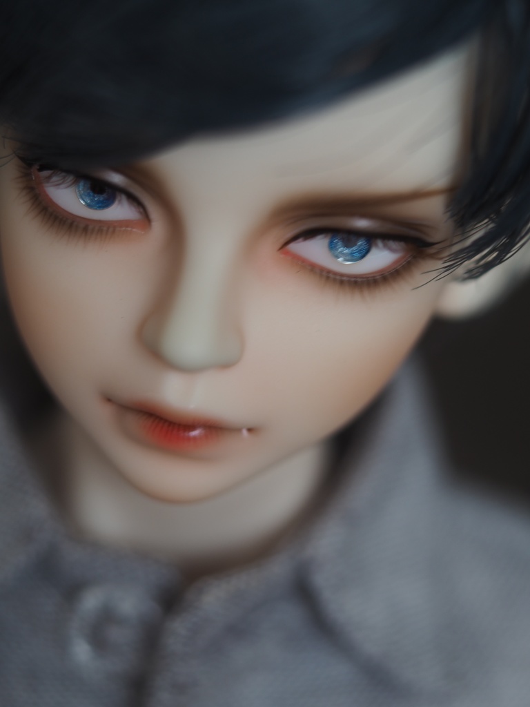 13mm/3.5mm 小虹彩ブルーグラデーションジェムタイプ 七宝グラスアイ