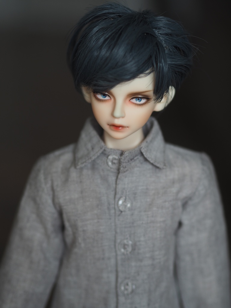 13mm/3.5mm 小虹彩ブルーグラデーションジェムタイプ 七宝グラスアイ