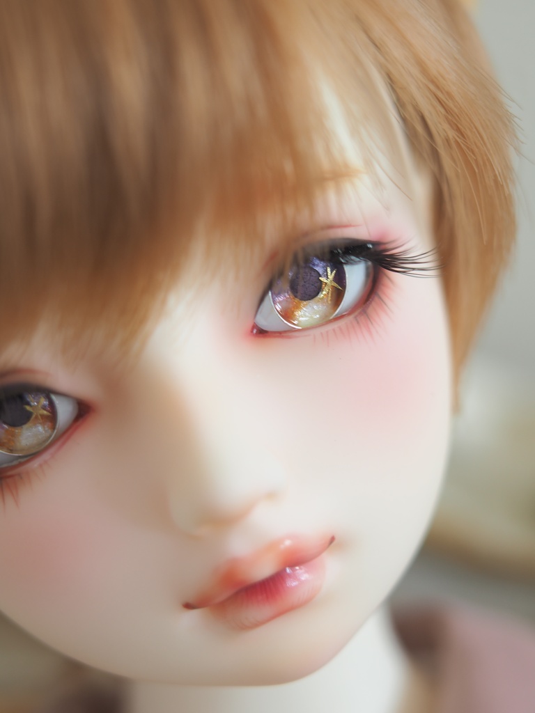 17mm/8mm 夕焼けソーダフロート ジェムタイプ 七宝グラスアイ