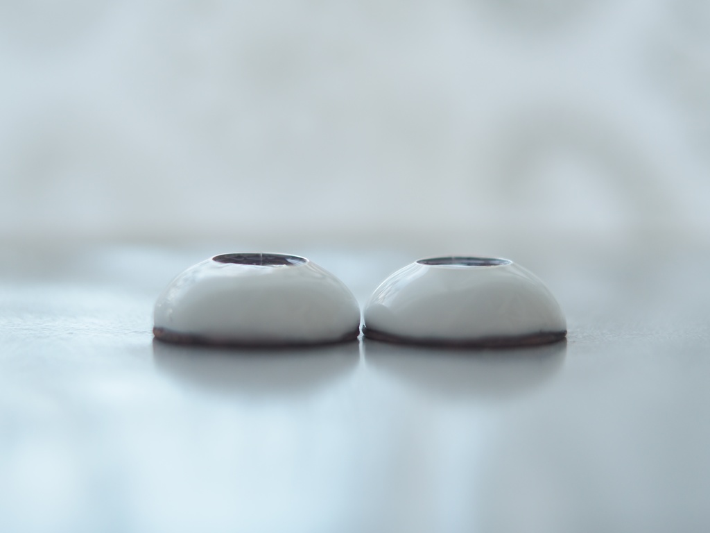 17mm/8mm 夕焼けソーダフロート ジェムタイプ 七宝グラスアイ