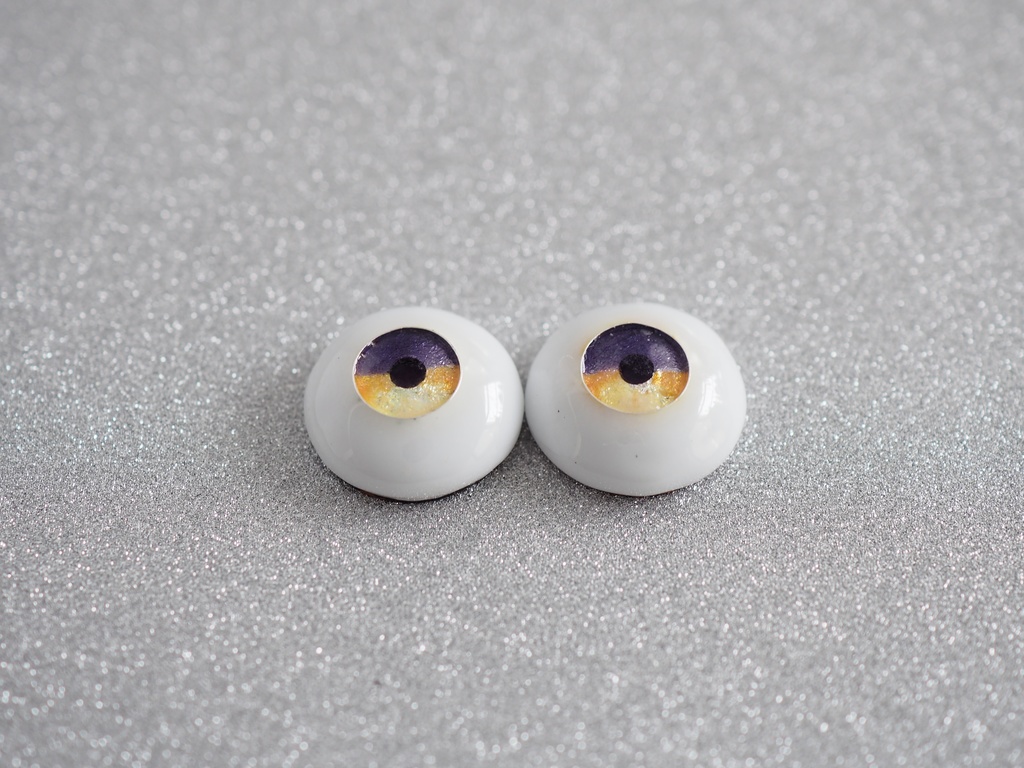 14mm/7mm ムーンライトジェムタイプ 七宝グラスアイ