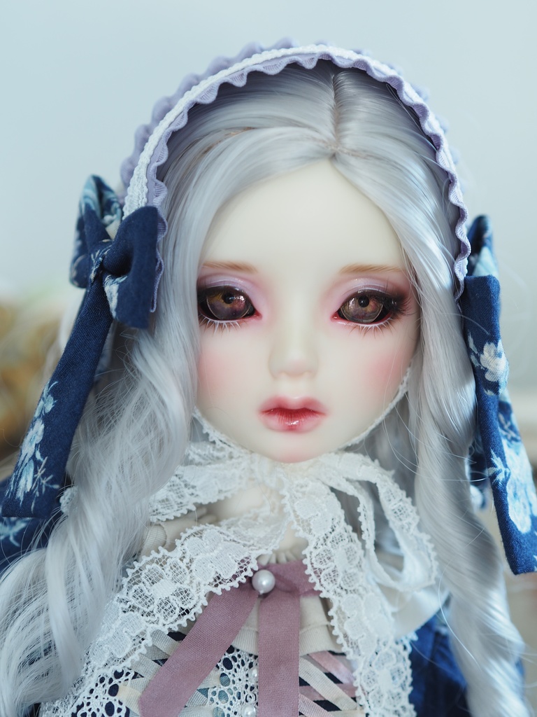 【B品】18mm/10.5mm イエロー×ピンク×パープル(黒白目)カッパータイプ 七宝グラスアイ