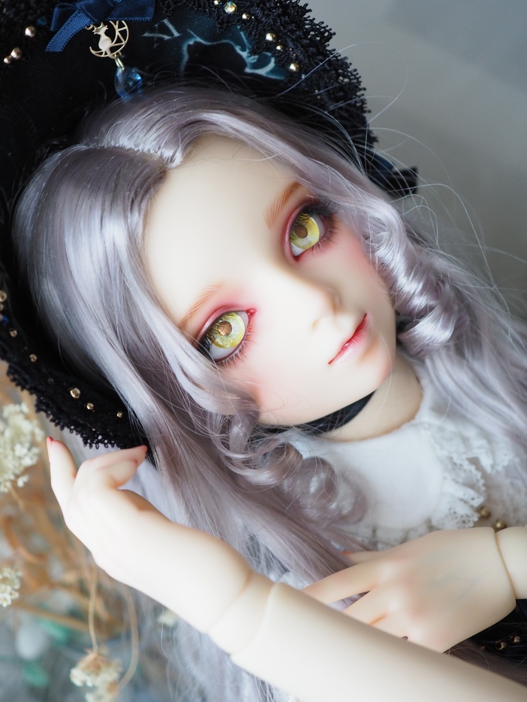 18mm/8.5mm ゴールド系ジェムタイプ 七宝グラスアイ