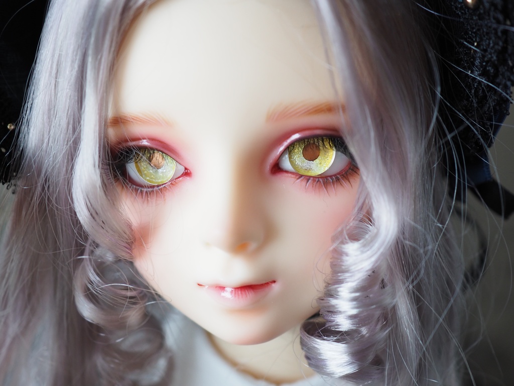 18mm/8.5mm ゴールド系ジェムタイプ 七宝グラスアイ