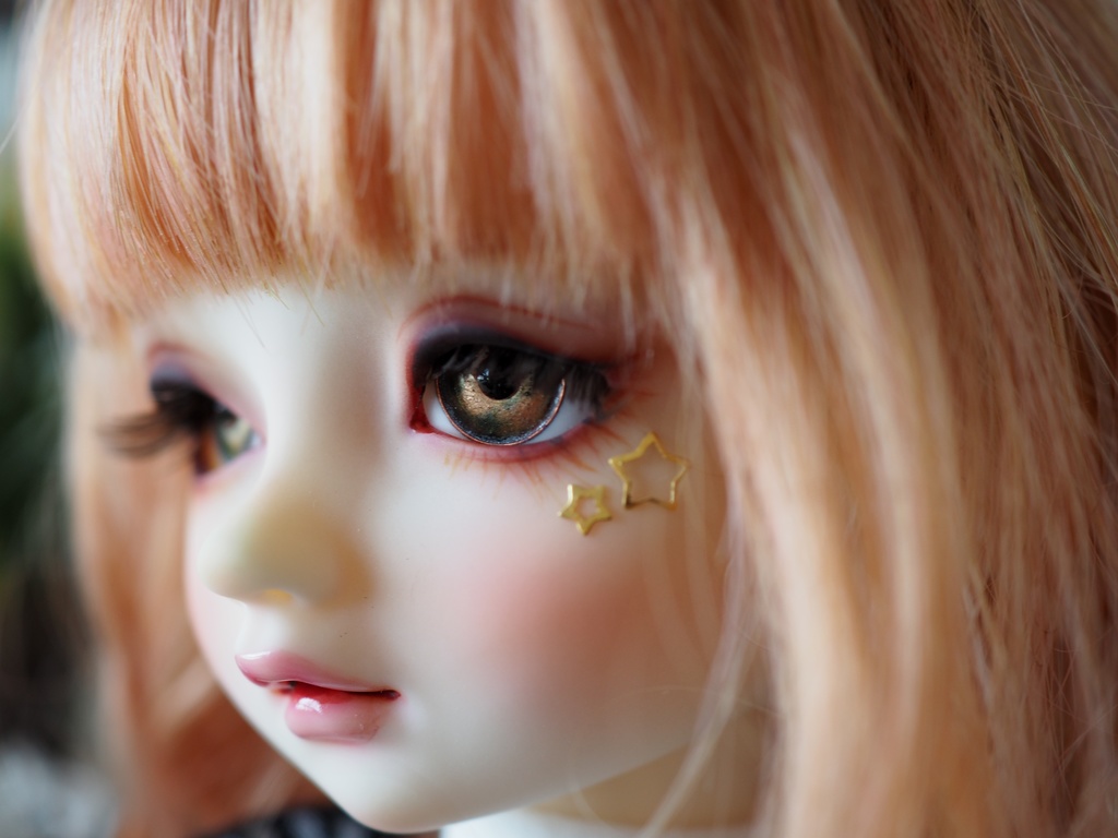 16mm/9mm グリーンミックス カッパータイプ 七宝グラスアイ