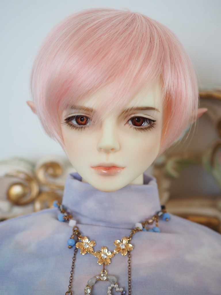 16mm/7mm オレンジ系カッパータイプ 七宝グラスアイ