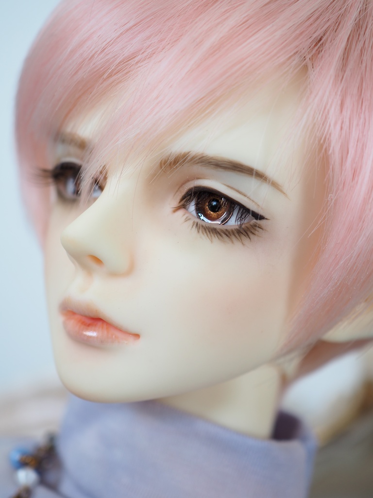 16mm/7mm オレンジ系カッパータイプ 七宝グラスアイ