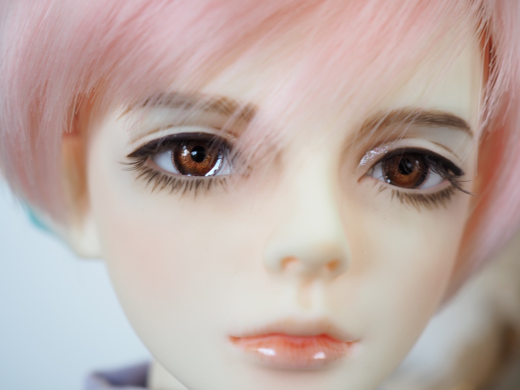 16mm/7mm オレンジ系カッパータイプ 七宝グラスアイ