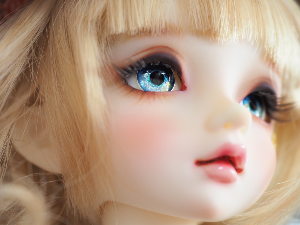16mm/8.5mm ブルー系ジェムタイプ 七宝グラスアイ