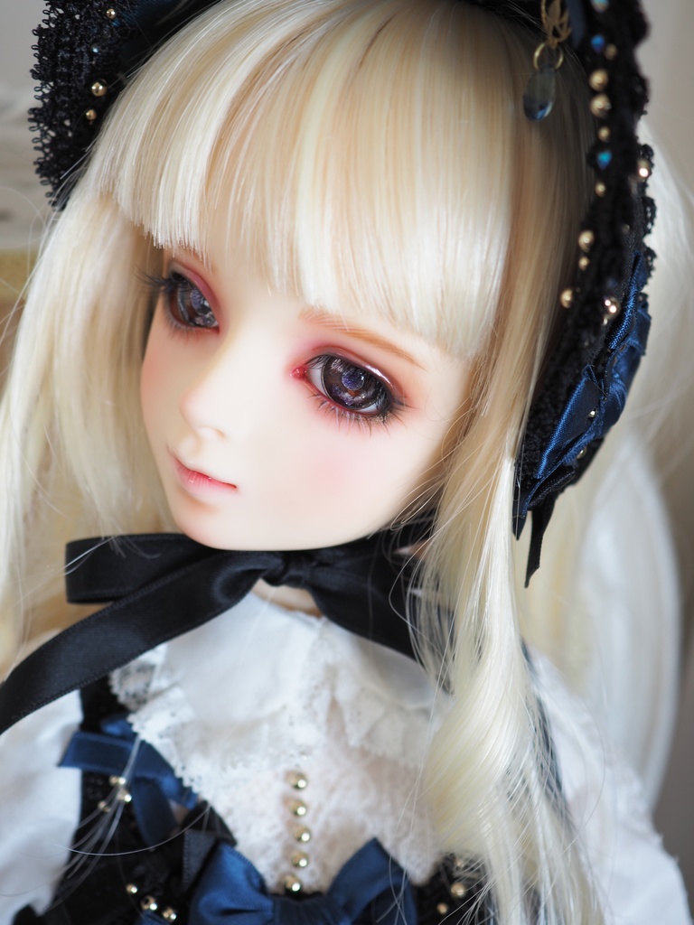 16mm/10mm 赤紫系 カッパータイプ 七宝グラスアイ