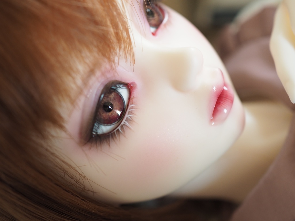 16mm/9mm ピンク×赤紫系 カッパータイプ 七宝グラスアイ