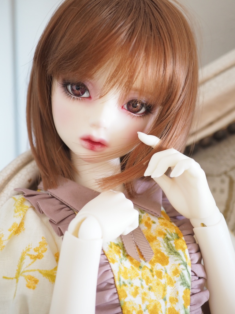 16mm/9mm ピンク×赤紫系 カッパータイプ 七宝グラスアイ